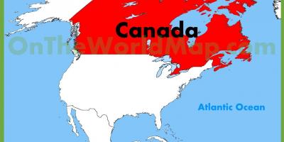 Canada-amerika kaart bekijken